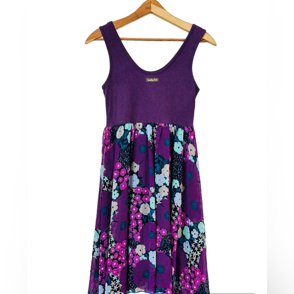 Matilda Jane  Women’s Sugar Plum Purple Floral Tank Dress